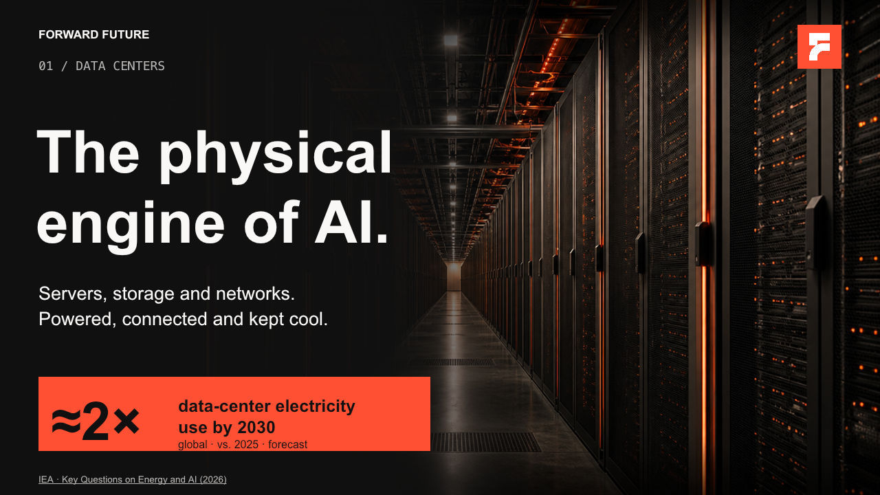 Slide 1: The physical engine of AI.