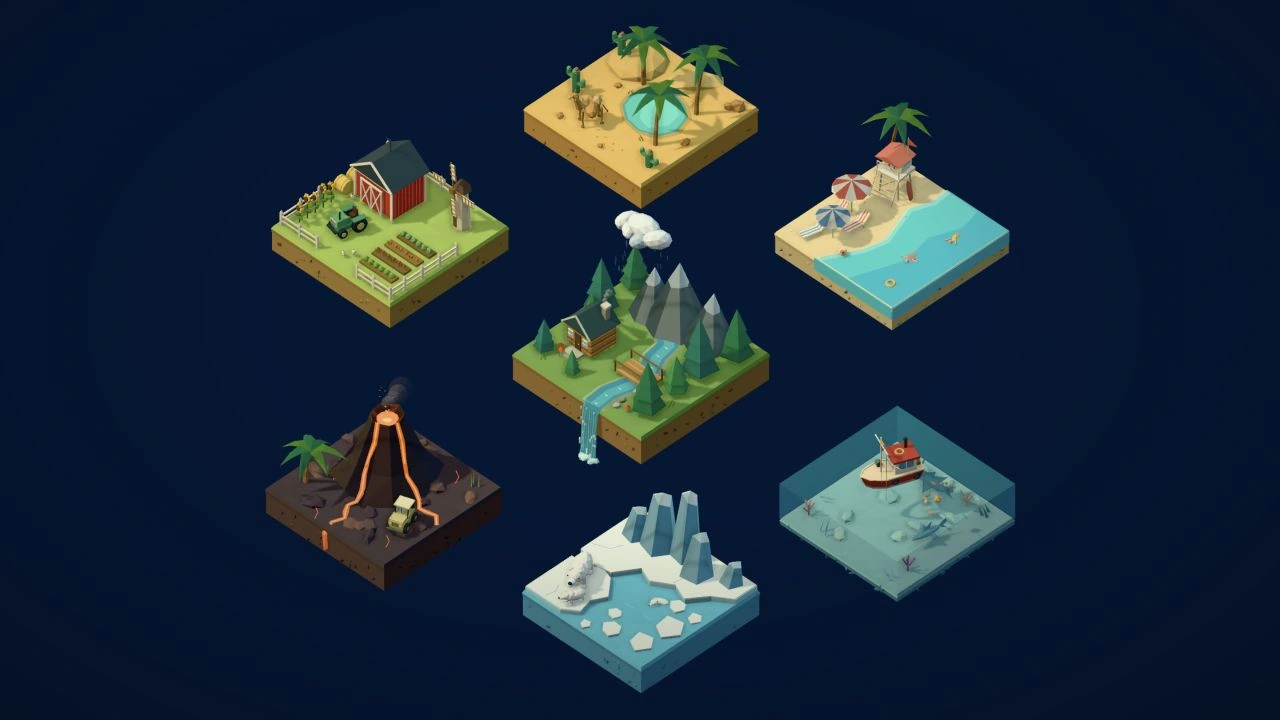 Seven Little Worlds preview